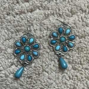 J. Crew Turquoise Earrings